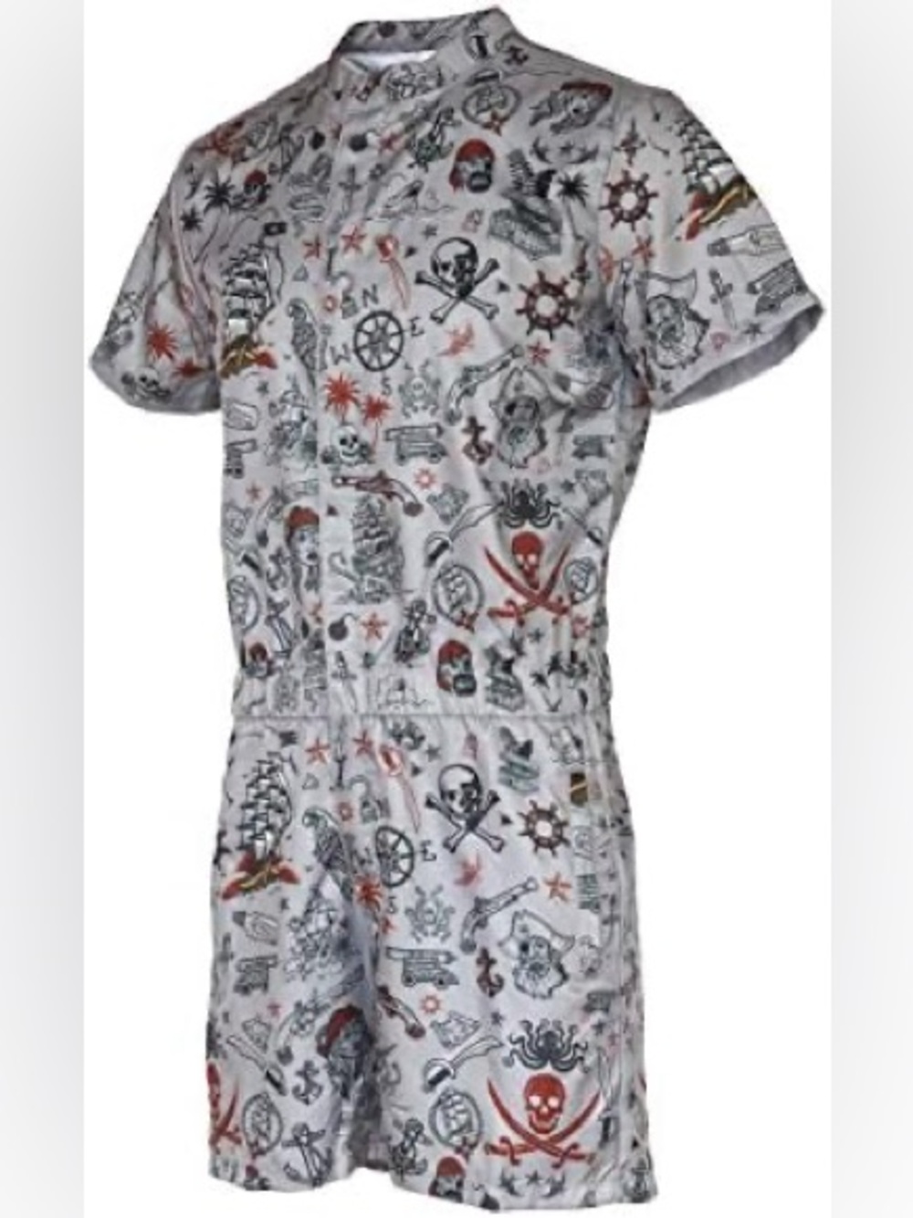 Funny guy jumpsuit size Large pirate thème